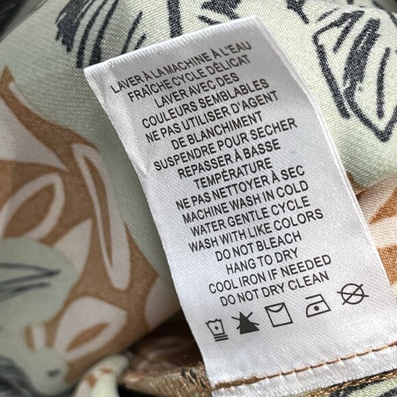 Rachel Zoe Tropical Print Jumpsuit - Green and Brown - Picture 6 of 14